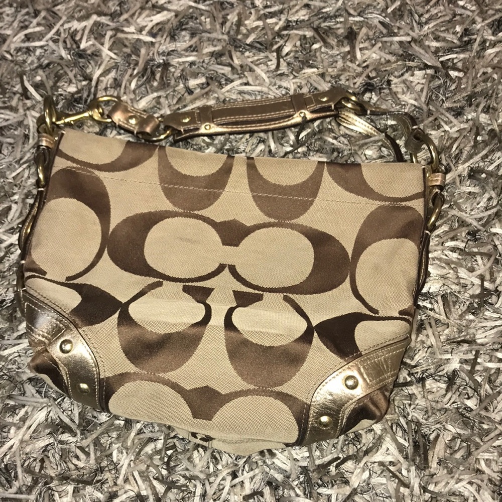 USED COACH MINI PURSE